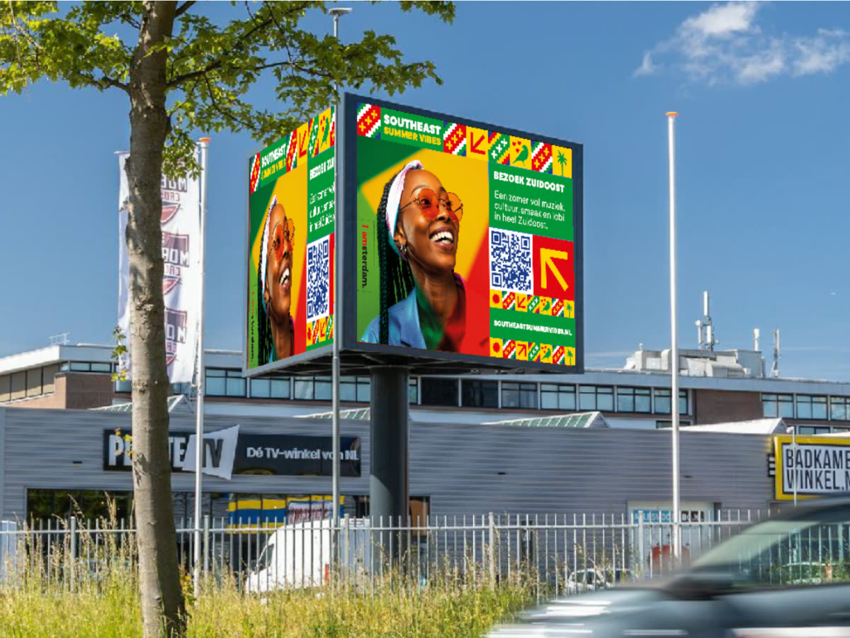 Billboardcampagne voor community-platform Zuidoost City in Amsterdam